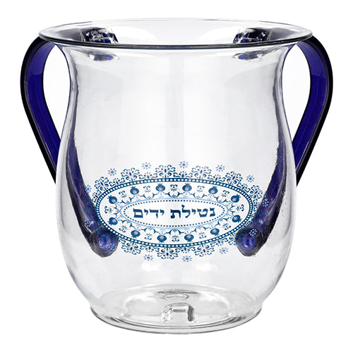 נטלה אקריליק מהודרת עם ידיות צבעוניות 13 ס"מ